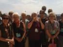  Romanian Parliament Balcony -  Tour Group 2014